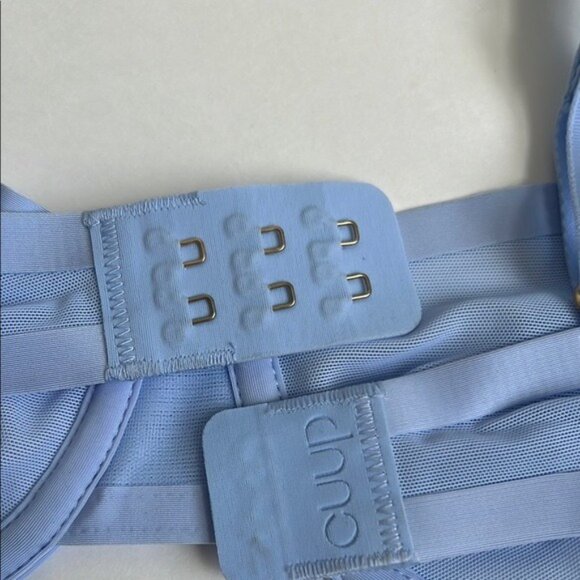 NWOT CUUP The Balconette Mesh in Sky Blue - 30B - Picture 5 of 5